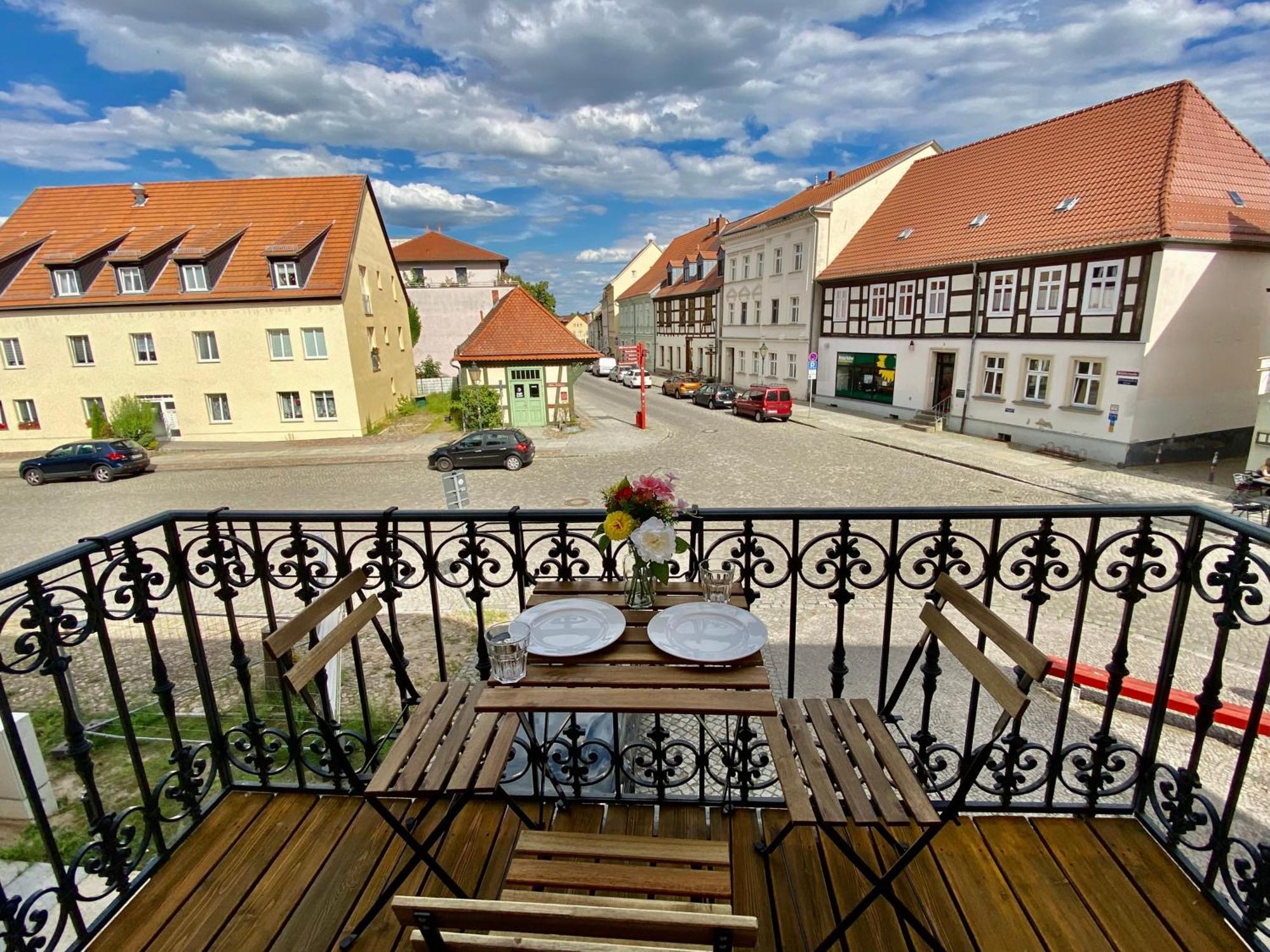 Apartments Am Markt Angermunde Eksteriør bilde